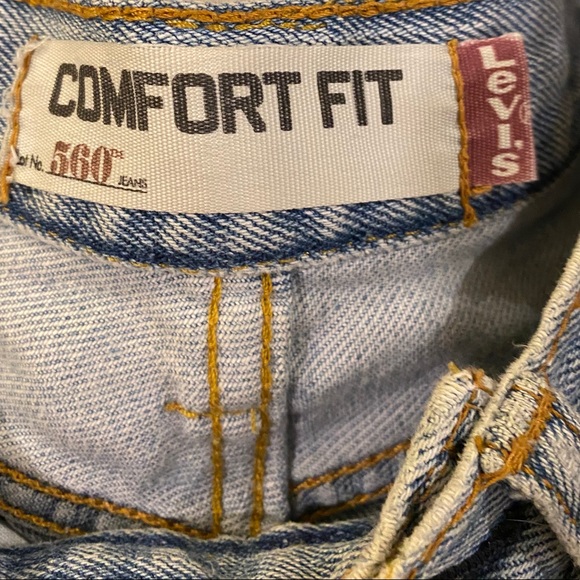 Levi’s Vintage Levi’s Jean Shorts with Lace Patch - Picture 6 of 7